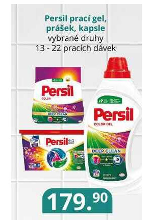 Persil prací gel prášek kapsle vybrané druhy 13 22 pracích dávek v