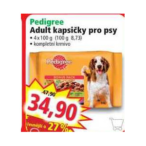 Pedigree Adult Kapsi Ky Pro Psy X G V Akci Akcniceny Cz