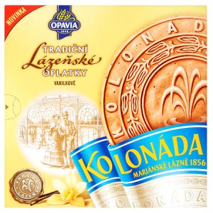 Opavia Kolonáda Tradiční lázeňské oplatky vanilkové 195g