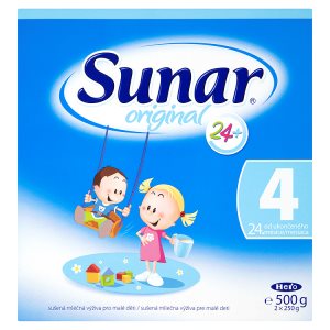 Sunar Original 4 sušená mléčná výživa pro malé děti 2 x 250g