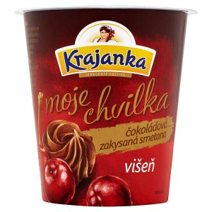 Krajanka Moje Chvilka Čokoládová zakysaná smetana višeň 130g
