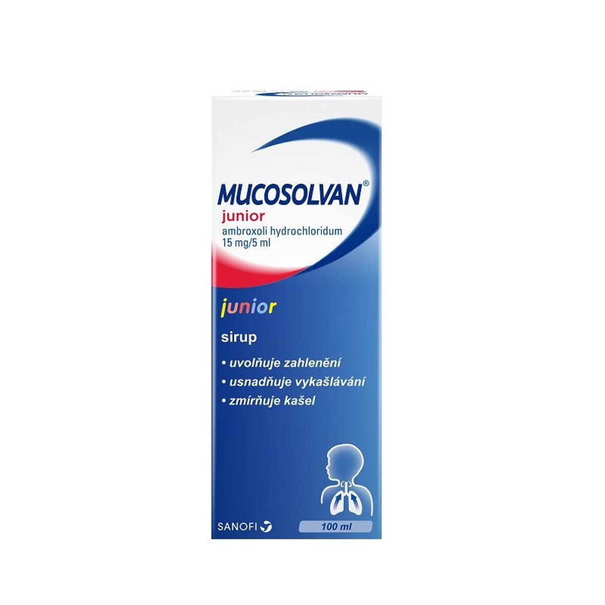 MUCOSOLVAN JUNIOR 15MG 5ML Sirup 100ML V Akci AkcniCeny Cz