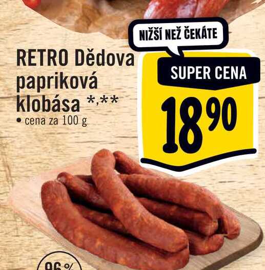 Retro D Dova Paprikov Klob Sa G V Akci Akcniceny Cz