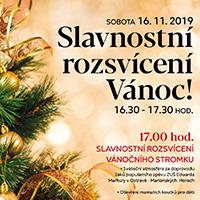 Rozsvícení Vánoc v OC Forum Nová Karolina pomůže dobré věci