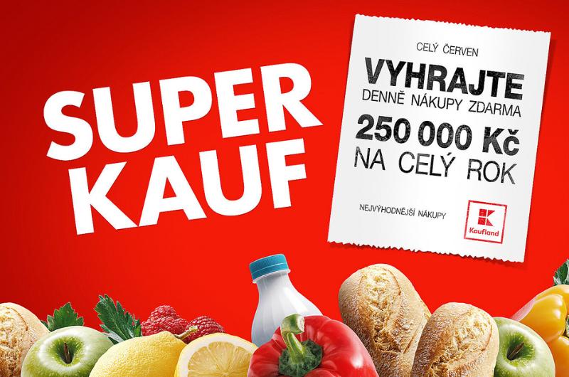 Super Kauf má dalšího šťastného výherce. Přidejte se i vy a vyhrajte nákupy v hodnotě až tisíc korun.