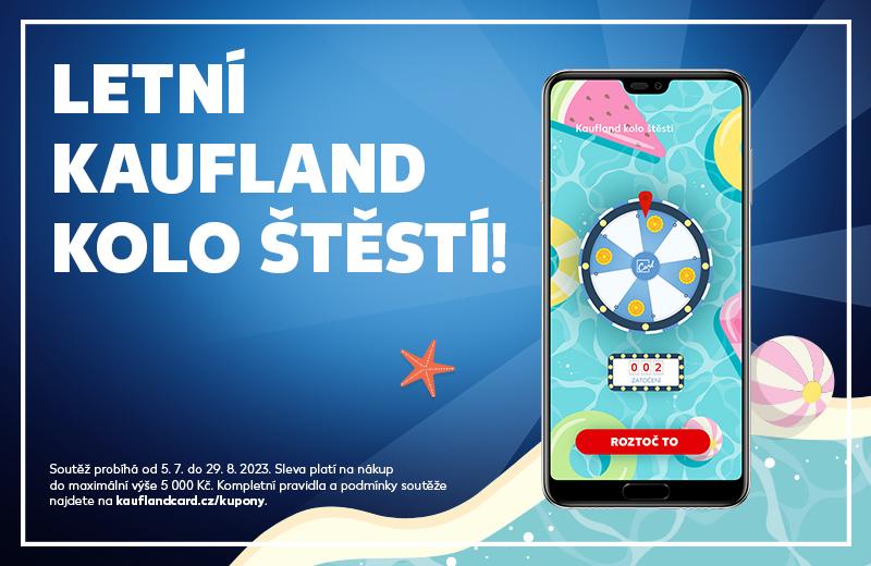 Novinka v Kaufland Card: Vytoč si s Kaufland kolem štěstí odměnu za svoje nákupy