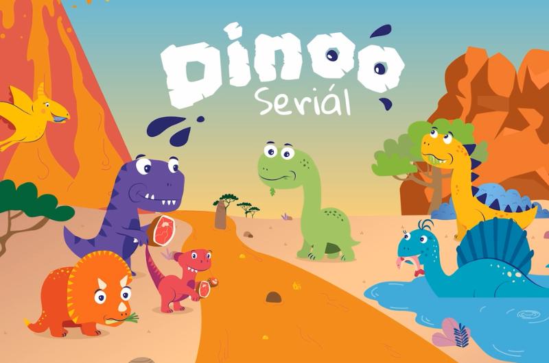 Nový seriál ze světa dinosaurů pro malé zvědavce