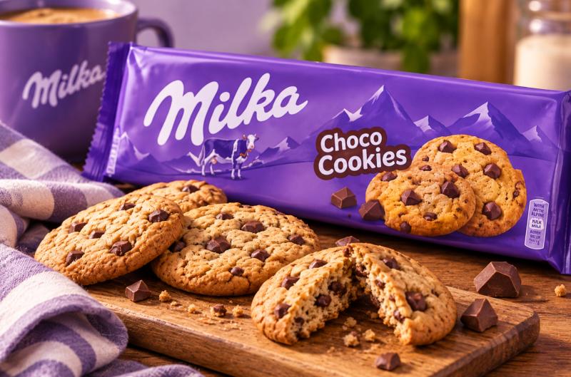 Milka mění obaly sušenek. Z balení mizí část, na kterou byli zákazníci roky zvyklí