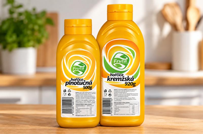 Plnotučná, nebo kremžská hořčice FRUTA? Při vaření se hodí každá na něco jiného