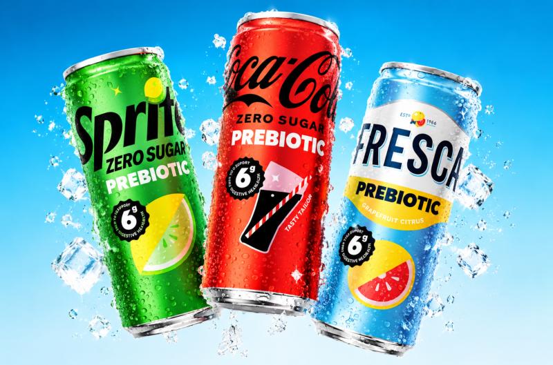 Coca-Cola chystá nový typ Coly a Sprite: bez cukru a s prebiotickou vlákninou