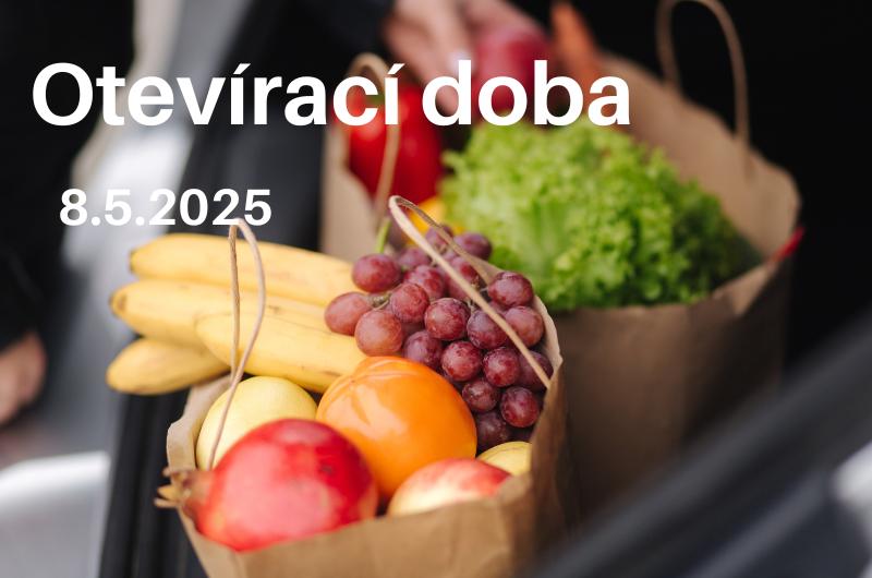 Otevírací doba obchodů 8. května 2025: Kde nakoupíte a kde bude zavřeno?