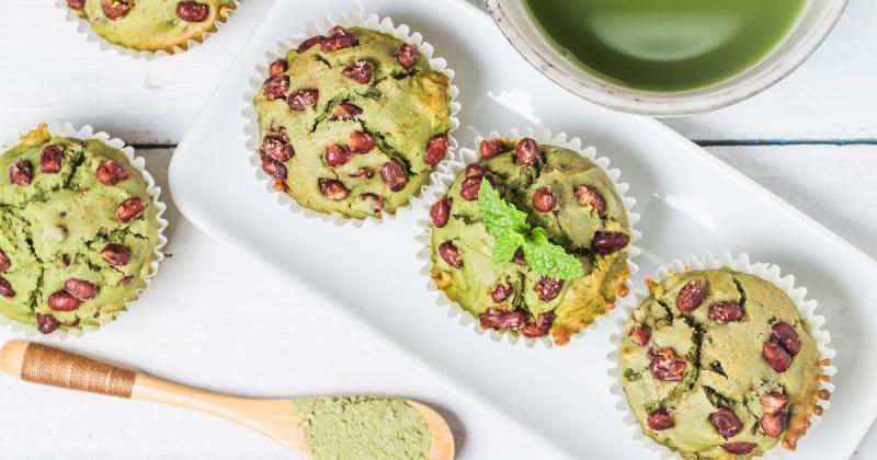 Matcha muffiny: Originální zelený dezert, který překvapí chutí i vzhledem