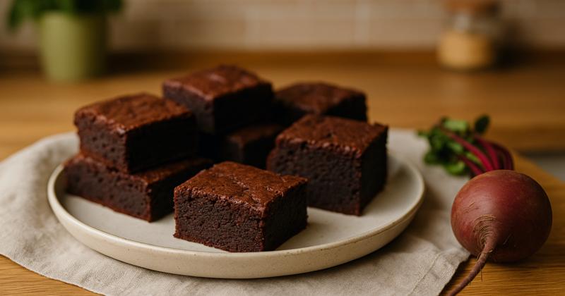 Brownies z červené řepy: sladká a zdravější varianta klasiky