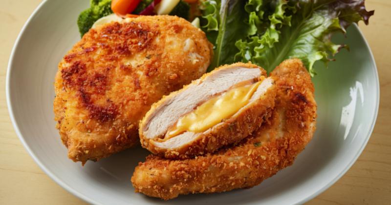 Řízek naruby? Tahle verze s kuřecím masem a sýrem vás dostane