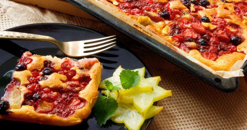 Bleskový koláč z jogurtového těsta: Stačí promíchat a upéct