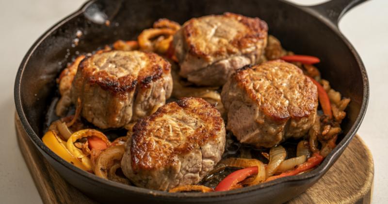 Vepřové medailonky na víně: Tak šťavnaté maso jste ještě nejedli