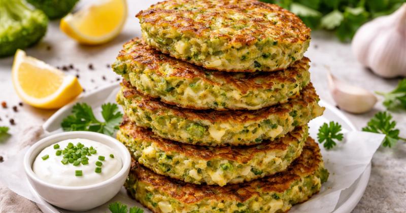 Brokolicové placky: Rychlý recept, který zachrání oběd i večeři