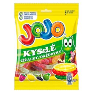 JOJO bonbóny 80g, vybrané druhy JOJO bonbóny 80g, vybrané druhy