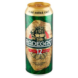 Radegast Ryze Hořká 12, světlý ležák (plechovka) Radegast Ryze Hořká 12, světlý ležák (plechovka)