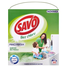 Savo prací prášek 50 dávek, vybrané druhy Savo prací prášek 50 dávek, vybrané druhy