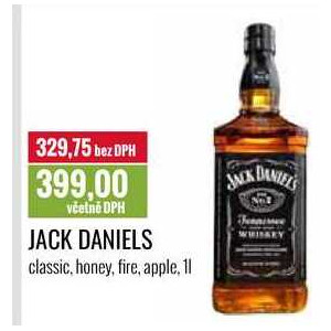 ARCHIV | JACK DANIELS 1l v akci platné do: 31.12.2023 | AkcniCeny.cz