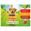 Friskies PES VitaFit výběr s hovězím, kuřetem a jehněčím ve šťávě 12 x 100g