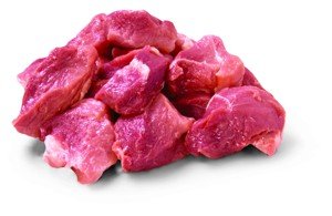 Vepřové kostky chlazené 1kg Vepřové kostky chlazené 1kg