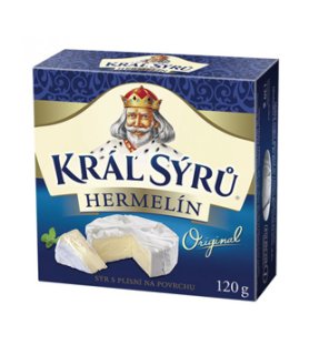 Král Sýrů Hermelín, vybrané druhy Král Sýrů Hermelín, vybrané druhy