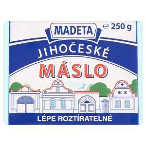 Madeta Jihočeské máslo 250g Madeta Jihočeské máslo 250g