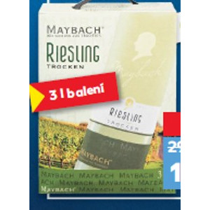Maybach Riesling víno v akci | AkcniCeny.cz