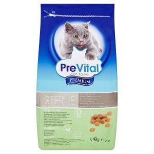 PreVital Premium Sterile pro kastrované a sterilizované kočky 1,4kg PreVital Premium Sterile pro kastrované a sterilizované kočky 1,4kg