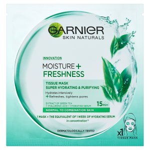 Garnier textilní maska 32g, vybrané druhy Garnier textilní maska 32g, vybrané druhy