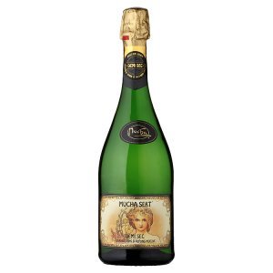 Mucha Sekt šumivé víno bílé 0,75l, vybrané druhy Mucha Sekt šumivé víno bílé 0,75l, vybrané druhy