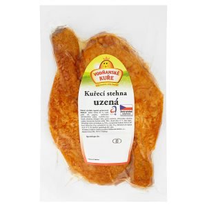 Vodňanské Kuře Kuřecí stehna uzená 420g Vodňanské Kuře Kuřecí stehna uzená 420g