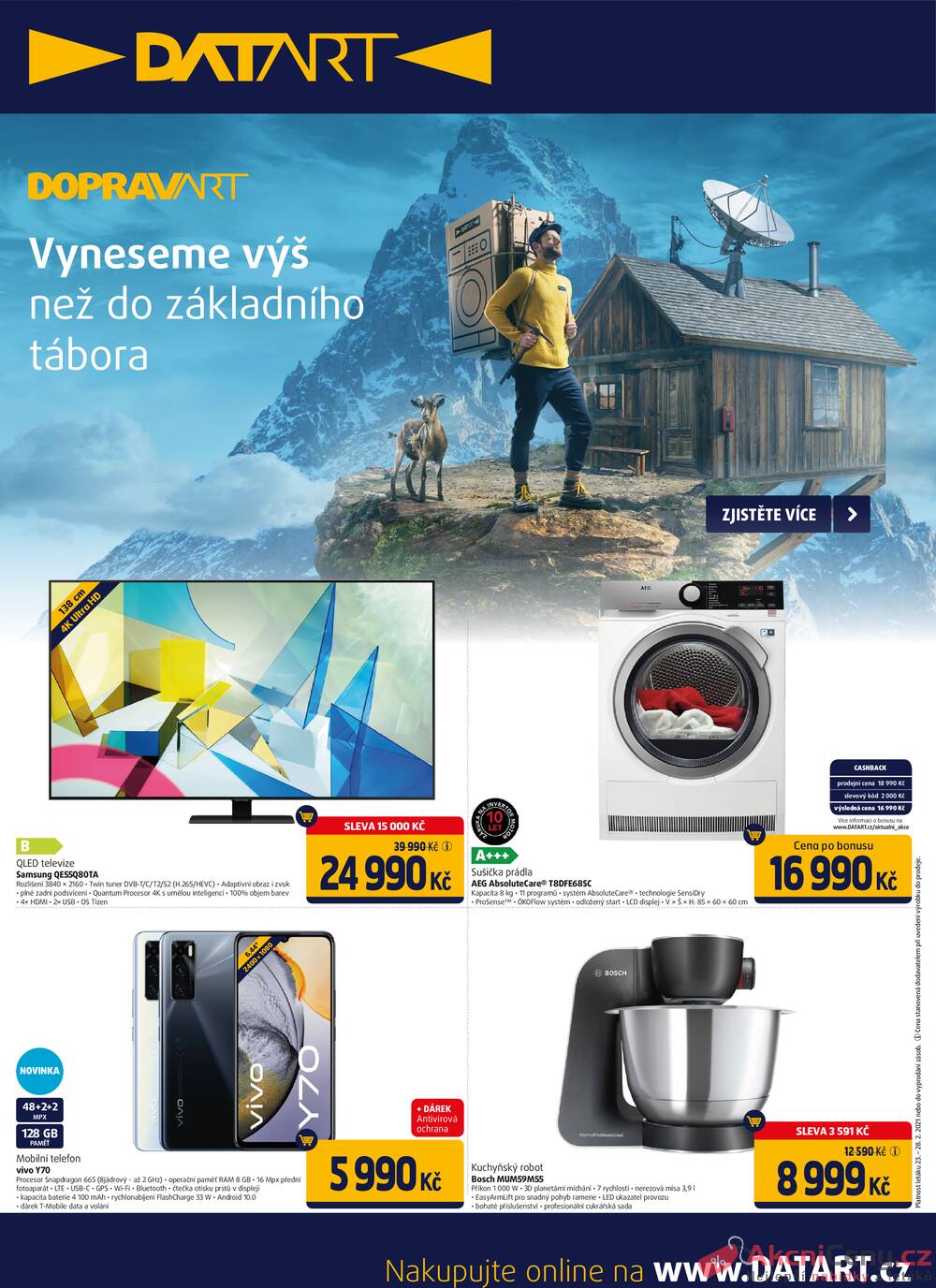 Leták DATART - DATART od 22.2. do 28.2.2021 - strana 1 Leták DATART - DATART od 22.2. do 28.2.2021 - strana 1