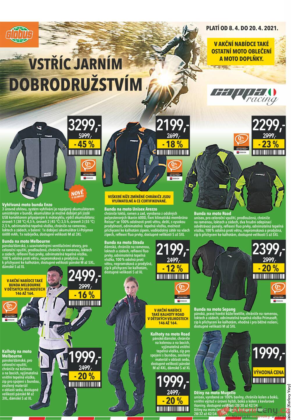 Leták Globus - Globus Jenišov Automoto 8.4. - 14.4. - strana 1 Leták Globus - Globus Jenišov Automoto 8.4. - 14.4. - strana 1