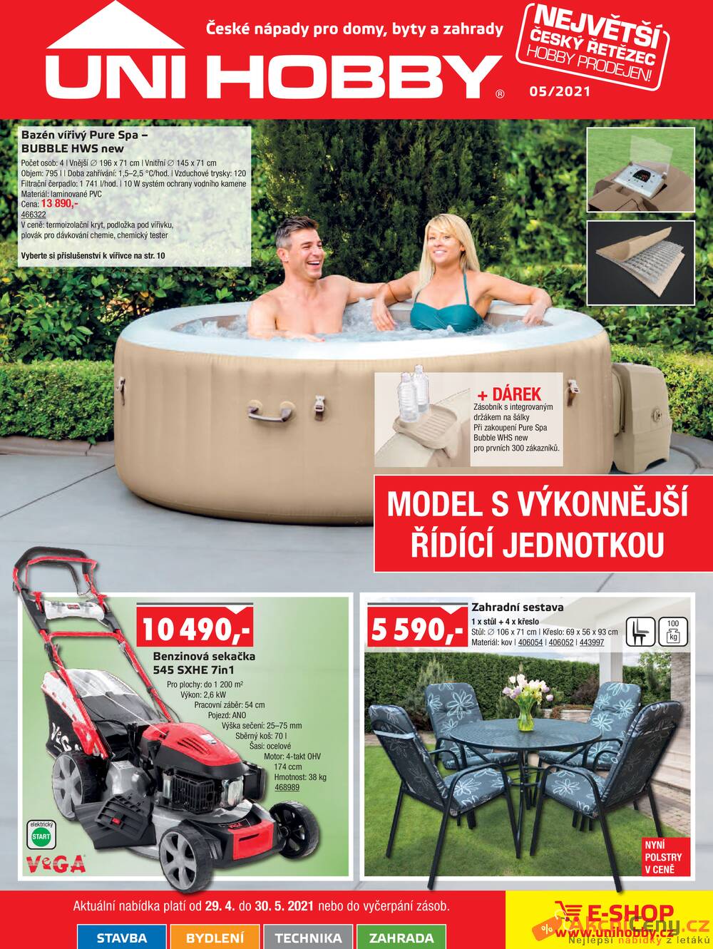 Leták UNI HOBBY - Uni Hobby od 29.4. do 30.5.2021 - strana 1 Leták UNI HOBBY - Uni Hobby od 29.4. do 30.5.2021 - strana 1
