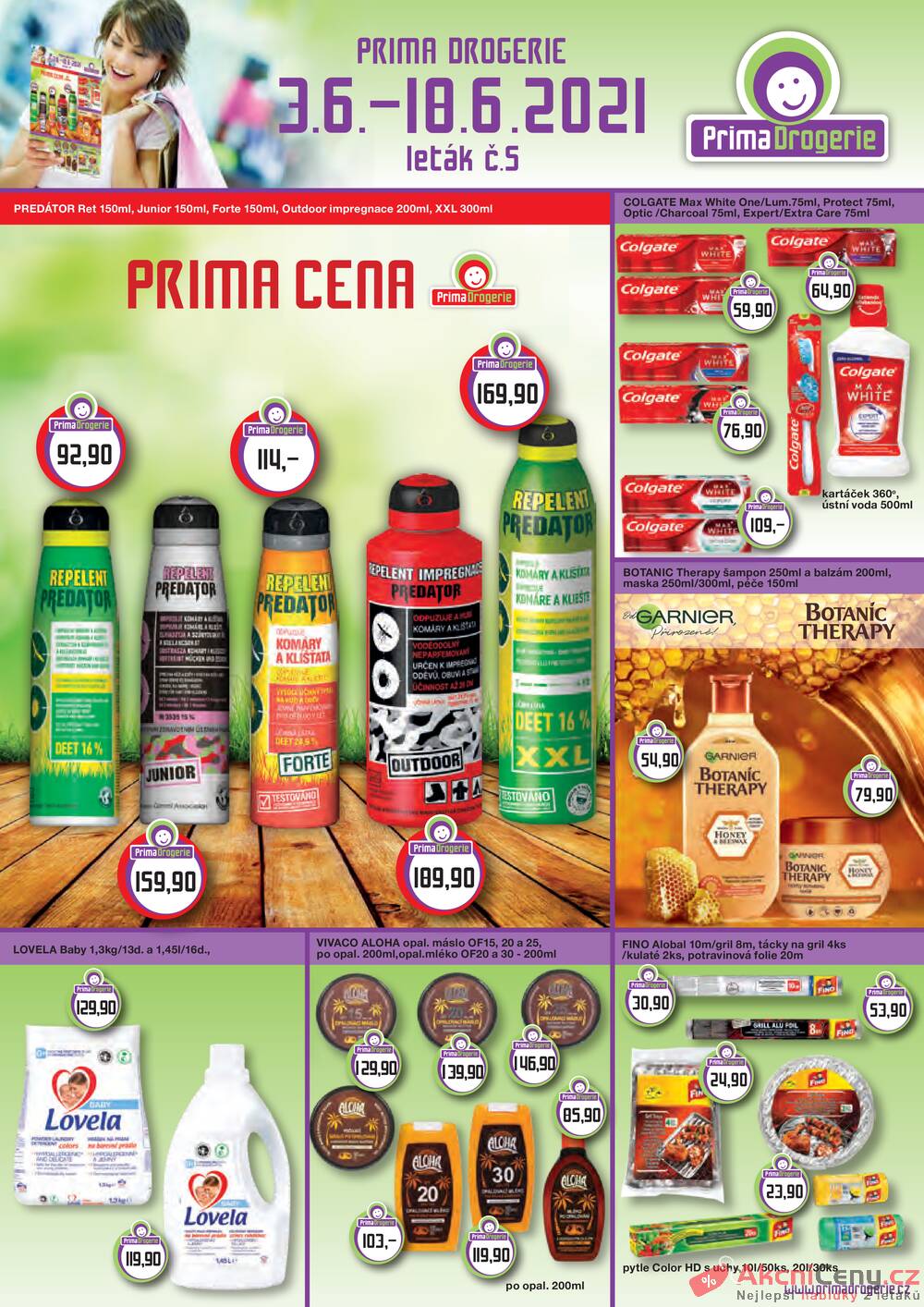 Leták Prima Drogerie - Prima drogerie od 3.6. do 18.6.2021 - strana 1 Leták Prima Drogerie - Prima drogerie od 3.6. do 18.6.2021 - strana 1