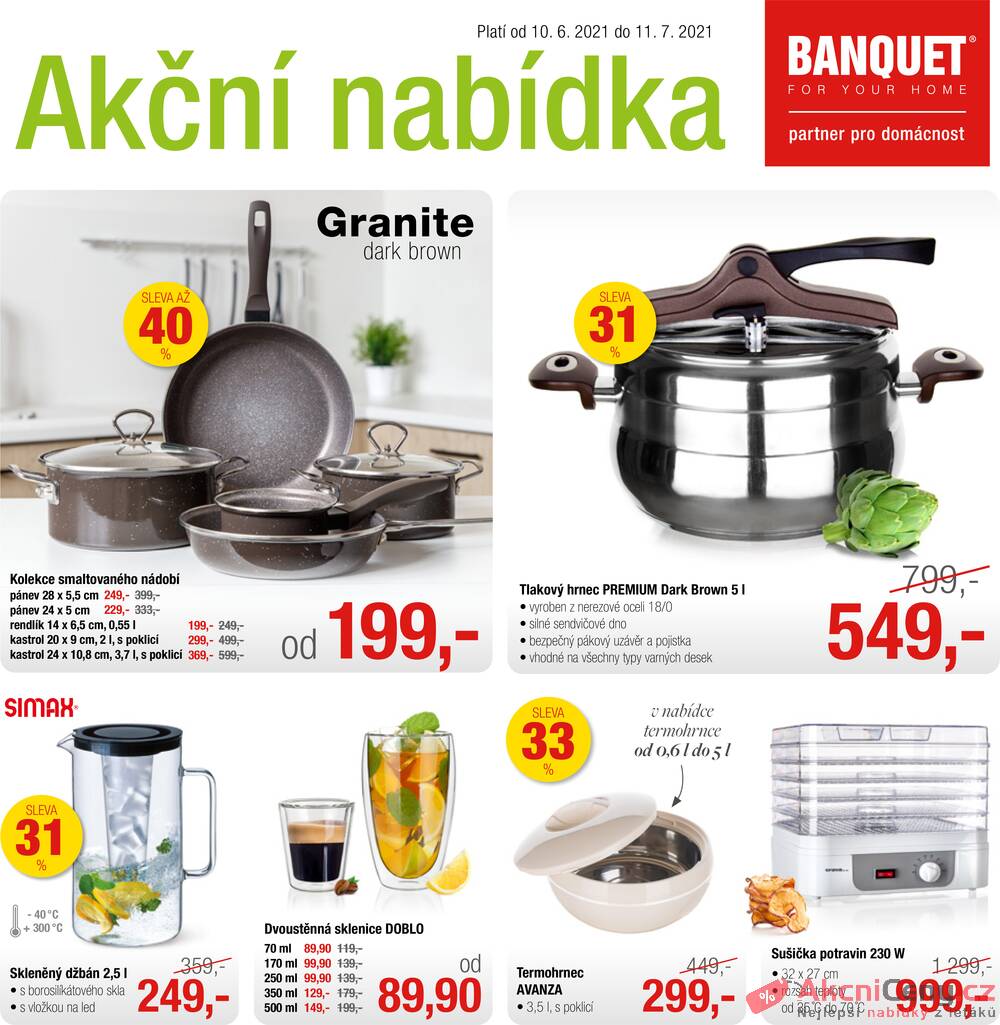 Leták BANQUET - BANQUET od 10.6. do 11.7.2021 - strana 1 Leták BANQUET - BANQUET od 10.6. do 11.7.2021 - strana 1