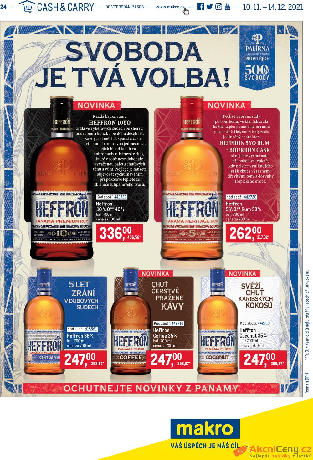 Leták MAKRO - Makro Spirity do 14.12. - strana 1 Leták MAKRO - Makro Spirity do 14.12. - strana 1