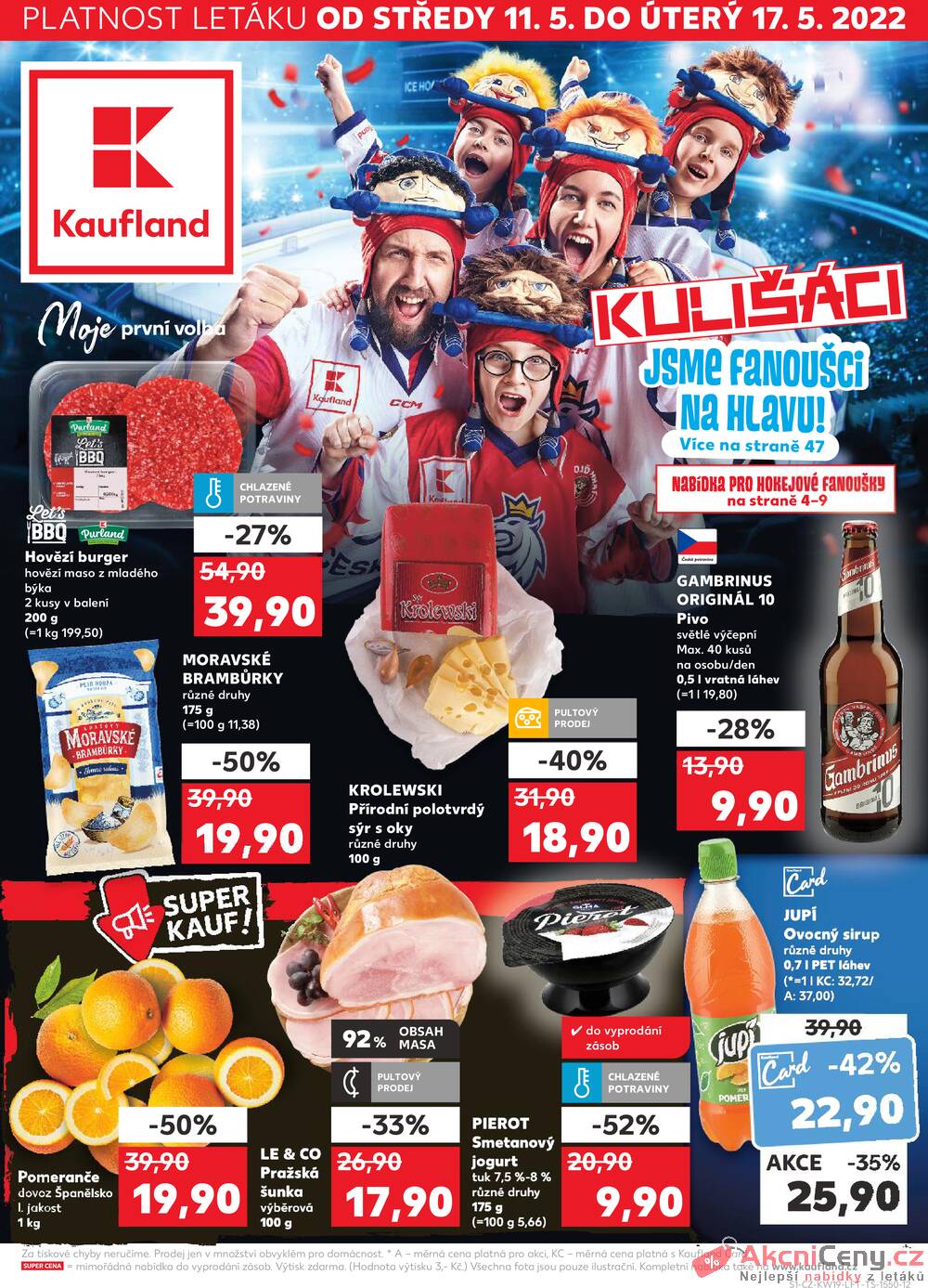 Leták Kaufland - Kaufland 11.5. - 17.5. - Kaufland - Ostrava - Zábřeh - strana 1