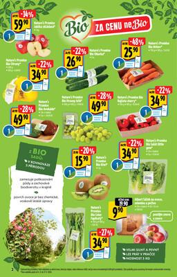 Albert Supermarket katalog BIO od 4.9. do 1.10.2024