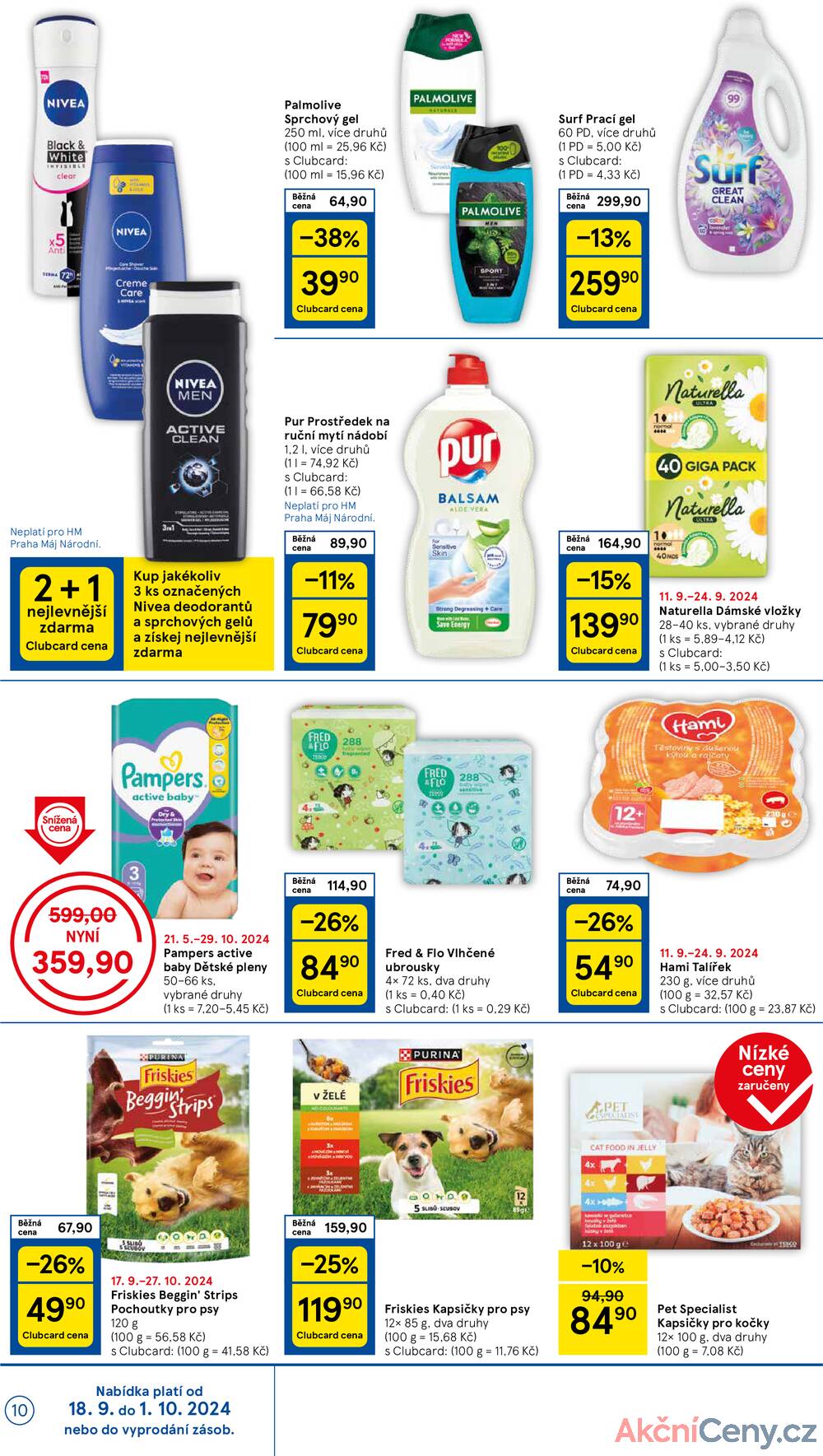 Leták Tesco - Tesco malé hypermarkety od 18.9. do 24.9.2024 - strana 10