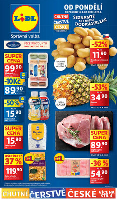 leták Lidl