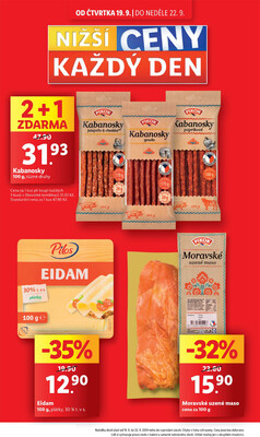 Lidl od 19.9. do 22.9.2024