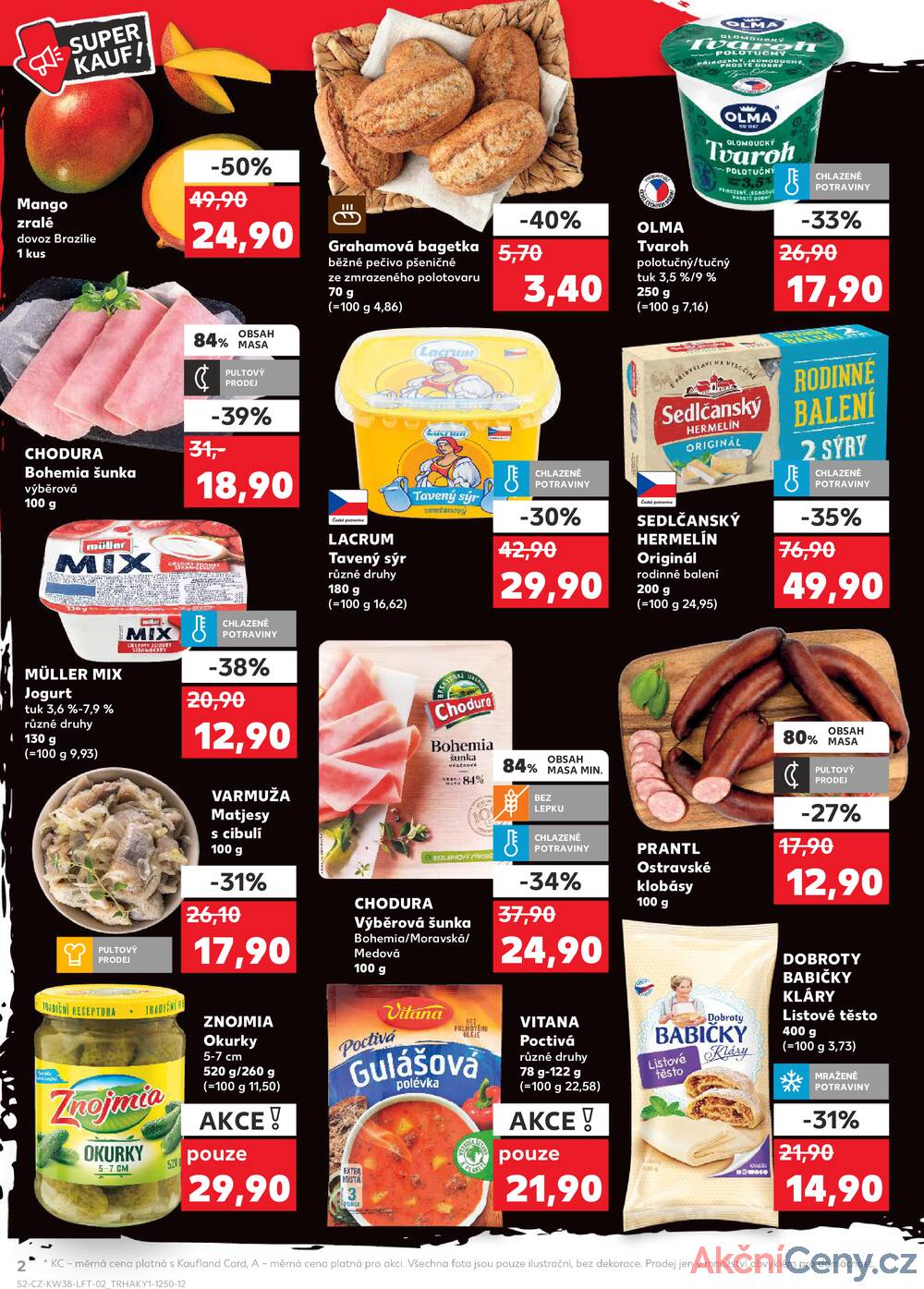 Leták Kaufland - Kaufland 18.9. - 24.9. - Kaufland - Čáslav - strana 2