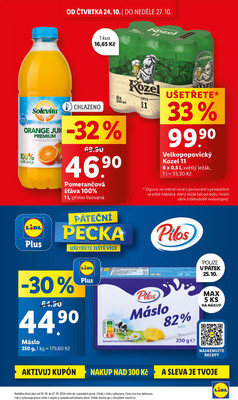 Lidl Čtvrtek od 24.10. do 27.10.2024