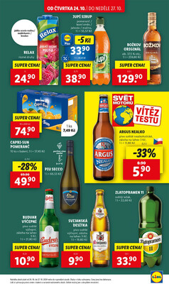 Lidl Čtvrtek od 24.10. do 27.10.2024