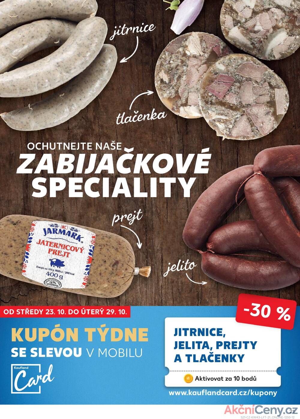 Leták Kaufland - Kaufland 23.10. - 29.10. - Kaufland - Šumperk - strana 21