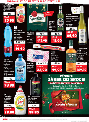 Kaufland 23.10. - 29.10. - Kaufland - Šumperk